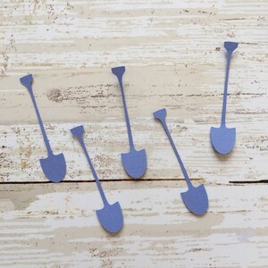 Shovel Confetti | Shovel Cut Out | Garden Confetti | Garden Decoration | Tool Confetti | Fall Confetti | Table Scatter | Party Supplies