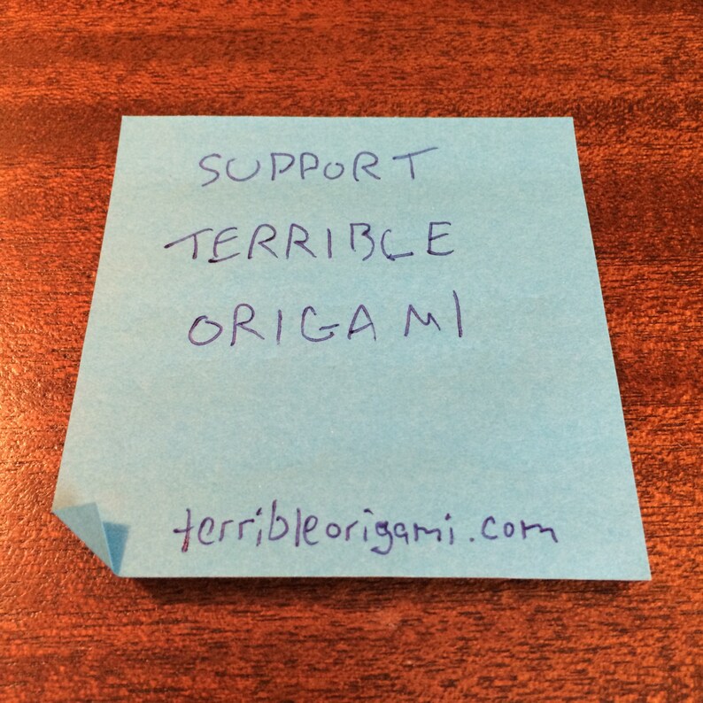 Support Sticky Note