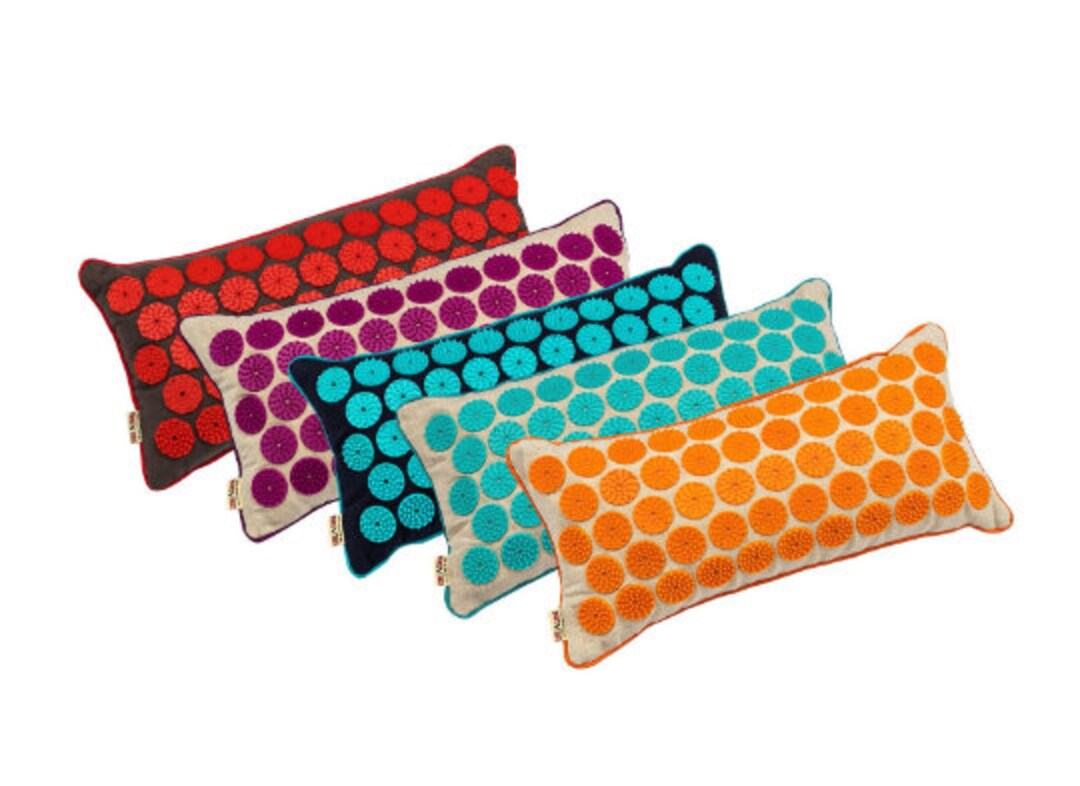 Sacred Trends Yoga Exercise Pillow Acupressure Neck Pillow Etsy