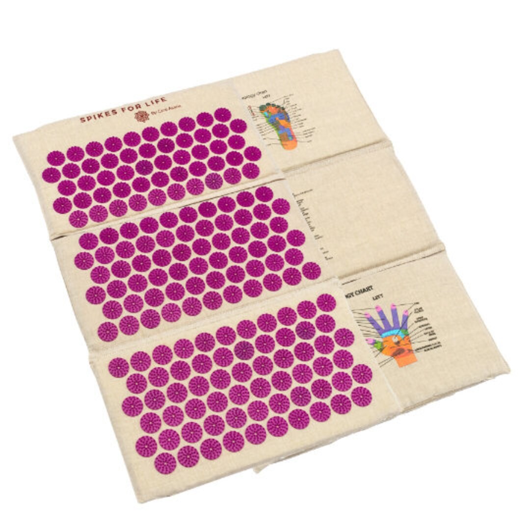 Sacred Trends Acupressure Mat and Pillow Set Spikes for Life Etsy