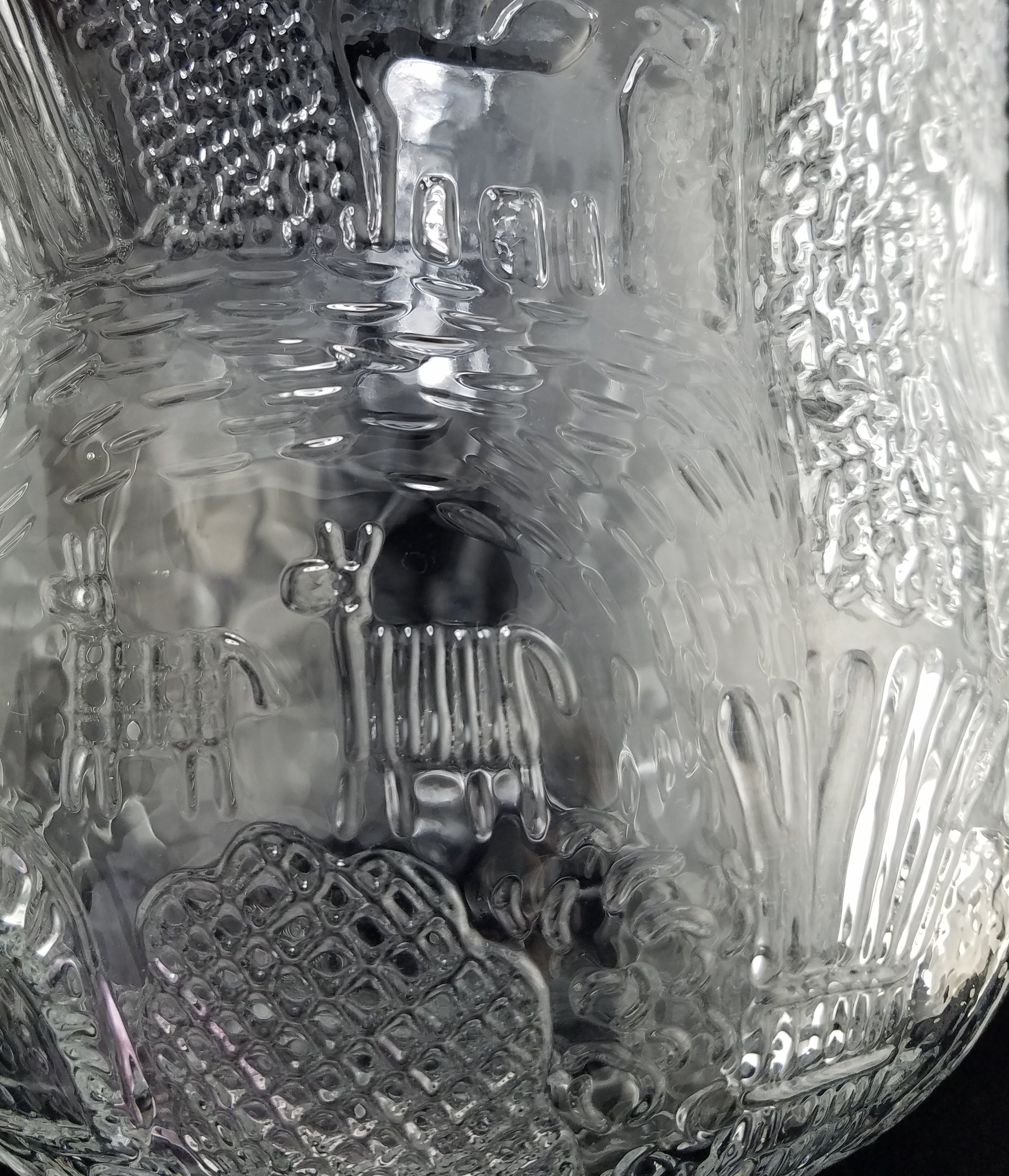 Nuutajarvi Iittala Arabia OIVA TOIKKA Vintage Fauna Bowl Vase 6 1