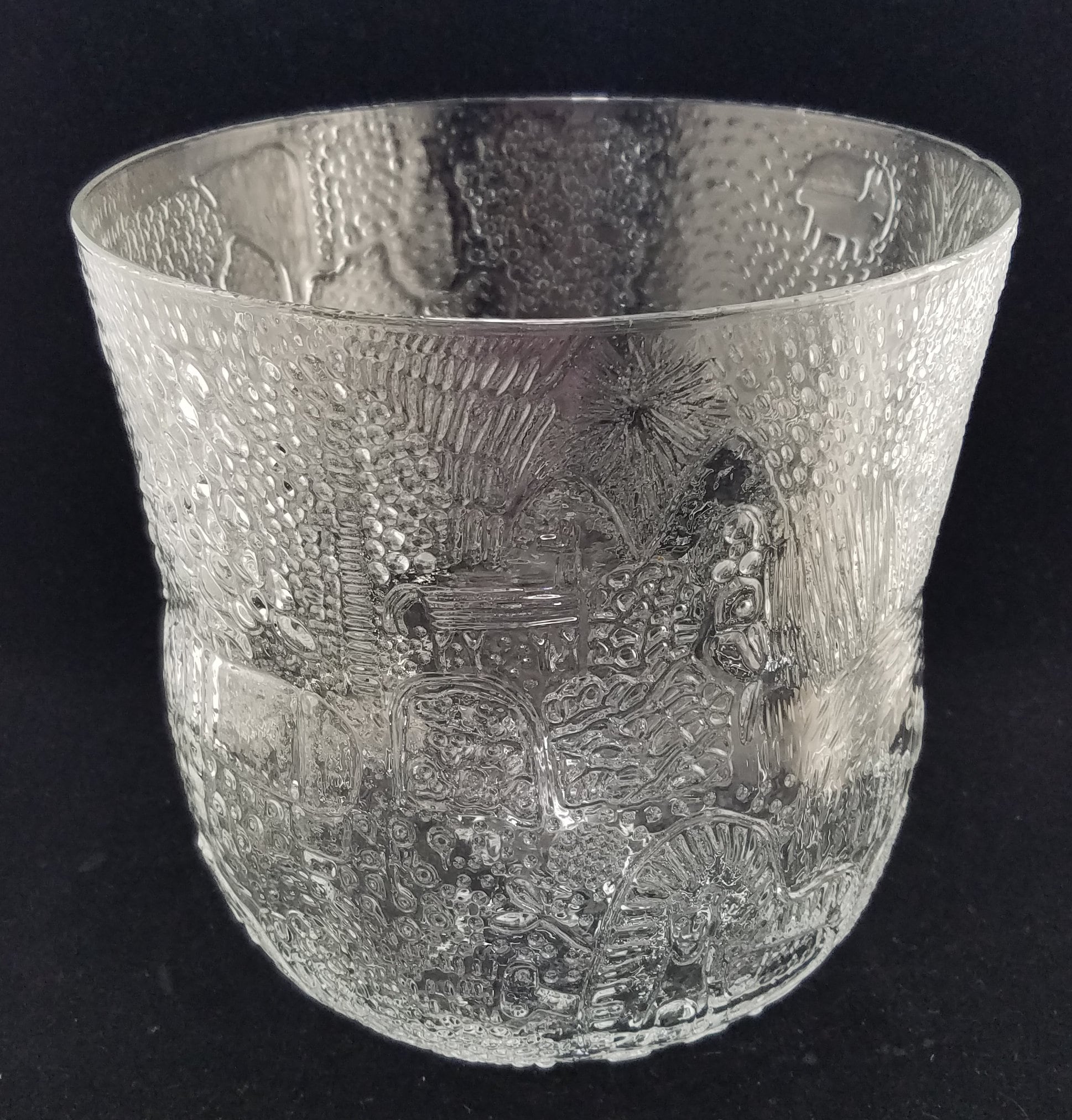  ARABIA OIVA TOIKKAイッタラ Nuutajarvi Iittala Arabia OIVA TOIKKA Vintage Fauna Bowl Vase 6 1