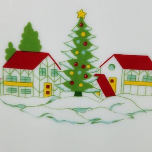 Rare Georges Briard Vintage Christmas Sampler 7.5" Plates, Appetizer/Dessert Plates Multiples Available bild 3