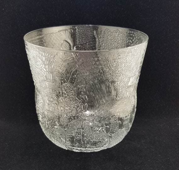 Nuutajarvi Iittala Arabia OIVA TOIKKA Vintage Fauna Bowl Vase 6 1