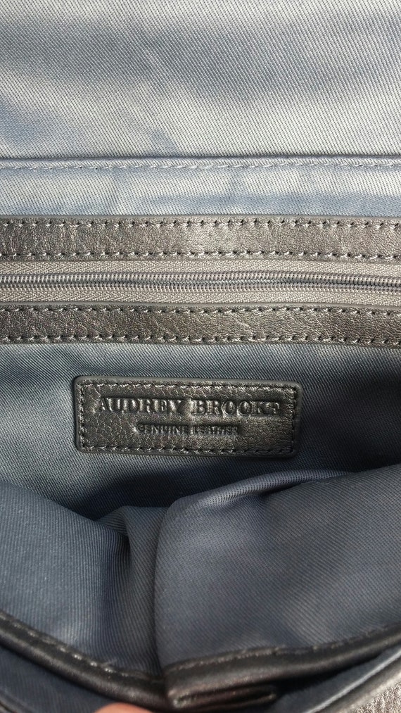 Audrey Brooke Silver Shoulder Bags