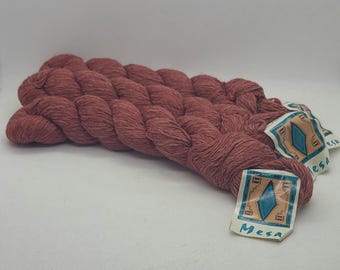 Vintage 3 Skeins of Classic Elite Yarns, "MESA", Rayon, Cotton, Linen Blend, #3190