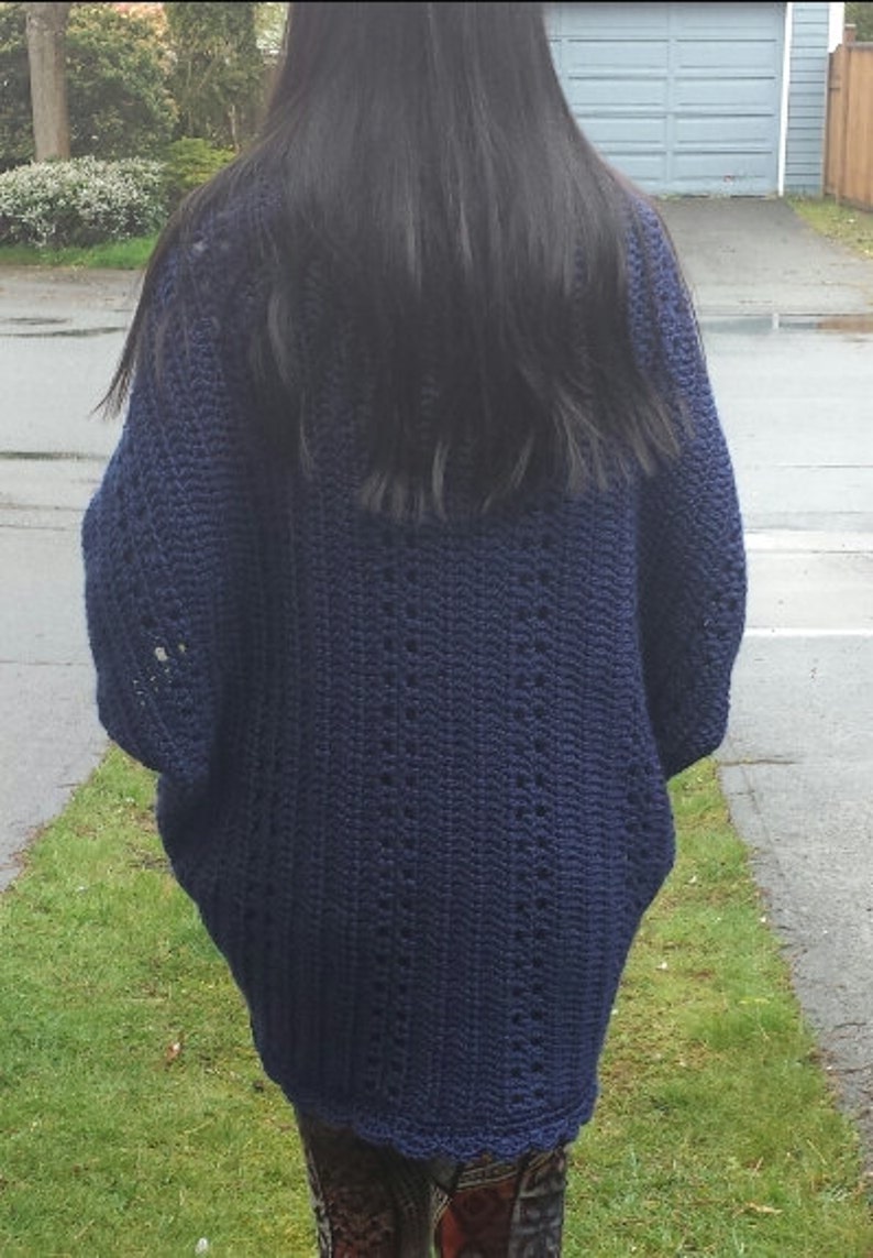 Easy Peekaboo Eyelet Crochet Shrug Pattern image 5