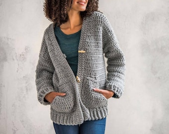 Sporty Chunky One-Piece Jacket Pattern