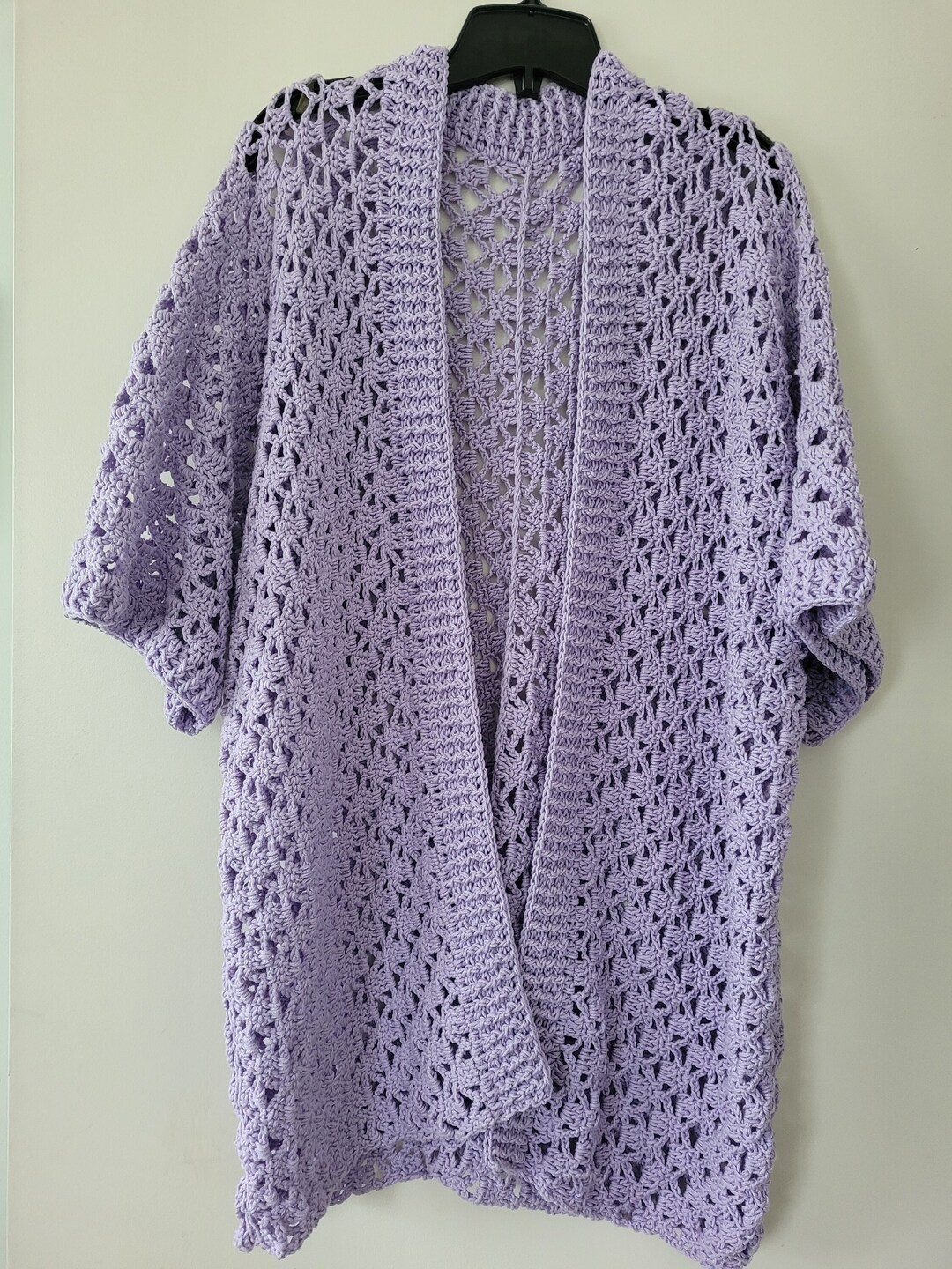 Wild Flower Crochet Cardigan Etsy