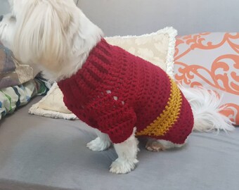 Ketchup 'n Mustard Seamless Dog Sweater