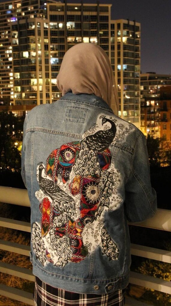 peacocks denim jacket
