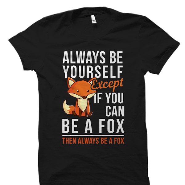 Fox Shirt. Fox Gift. Fox Lover Gift. Fox Lover Shirt. Gift for Fox Lover. Forest Theme. Fox Adoption Shirt. Fox Fan Gift Forest Party #OS937