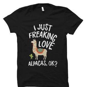 Alpaca Gift. Alpaca Shirt. Funny Alpaca Gift. Alpaca Lover Gift. Alpaca Lover Shirt. Womens Alpaca Shirt. Mens Alpaca Shirt #OS929