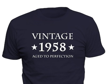 63rd Birthday Gift Vintage 1958 Shirt Gift for 63rd Birthday 63 Years Old Shirt Turning 63 Tshirt Funny Tshirt Gift idea #OS287