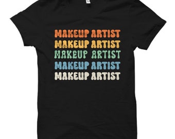 Makeupartist-tröja. Makeupartist-gåva. Kosmetolog-tröja. Kosmetolog-gåva. Salong-t-shirt. Salongspresent. Smink-t-shirt. Sminkpresent #OS5589