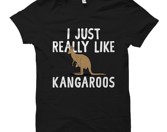 Kangaroo Shirt. Kangaroo Gift. Kangaroo Lover. Animal Shirt. Animal Lover Gift. Kangaroo Fan. Wildlife Shirt. Aussie Shirt. #OS5334