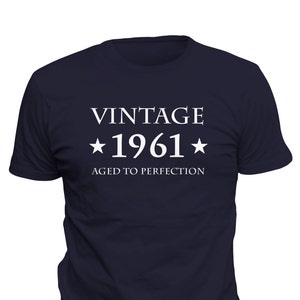 60th Birthday Gift Vintage 1961 Shirt Gift for 60th Birthday 60 Years Old Shirt Turning 60 Tshirt Funny Tshirt Gift idea #OS284