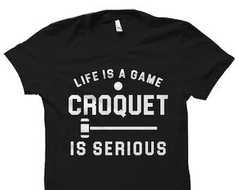 Croquet Athlete Geschenk. Croquet Shirt. Krocket Geschenk. Croquet Spieler Shirt. Croquet Athlete Shirt Krocket-Trainer Geschenk Croquet Is Serious #OS5627