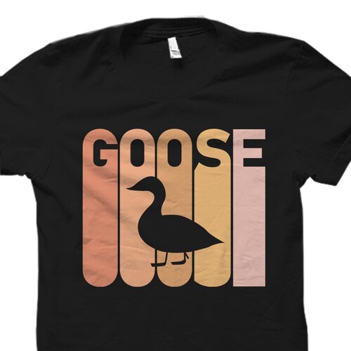 Retro Hunter Gift Goose Shirt Goose Hunting Gift Goose Etsy
