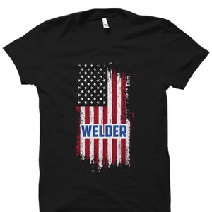American Welder Gift. American Welder Shirt. United States Welder Gift. USA Flag Welding Shirt. Welding Shirt. Welder Shirt #OS1978