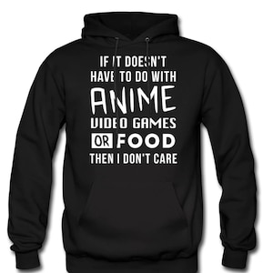 Anime Hoodie. Video Games Hoodie. Anime Sweatshirt. Anime Sweater. Anime Video Game Sweatshirt. Video Game Hoodie. Video Game Addict #OH2163
