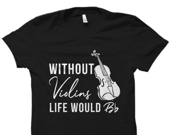Violinistskjorta fiolskjorta musikergåva fiollärargåva fiolgåva fiolgåvor violin-T-shirt violinist-T-shirt fiol #OS3721