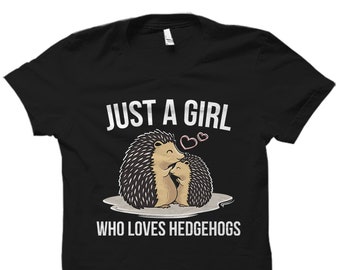 hedgehog t shirt for ladies
