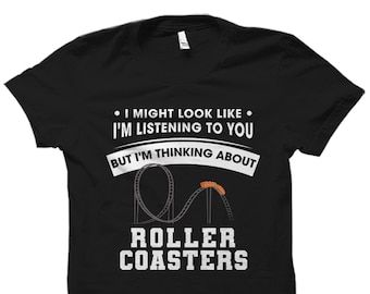 Roller Coaster Lover Shirt. Roller Coaster Lover Gift. Roller Coaster Fan Shirt. Roller Coaster Shirt. Roller Coaster Gift #OS3386
