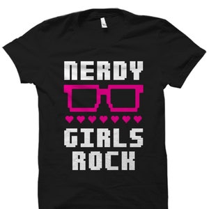 Nerdy Girl Shirt. Nerdy Girl Gift. Nerdy Wife Gift. Nerdy Girlfriend Gift. Gift for Nerdy Girl. Nerdy Wife Shirt. Nerdy Shirt. Nerd #OS3698