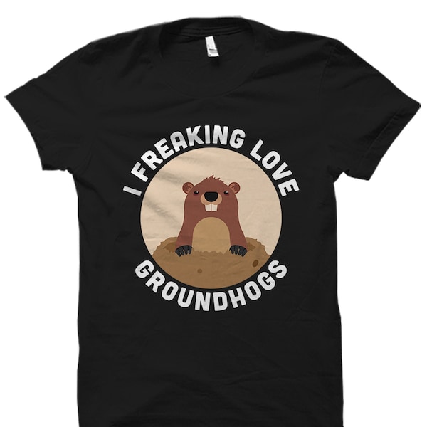 Groundhog Shirt Groundhog Day Shirt Groundhog Day Tshirt Groundhog T-Shirt Funny Shirt Groundhog Gift Groundhog Day Tee Ground Hog #OS3561