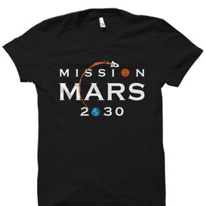 Mars Shirt Mars T-Shirt Astronaut Shirt Occupy Mars T-Shirt Mars Planet Tee Space Shirt Mission Mars Shirt Space Explorer Shirt #OS3035
