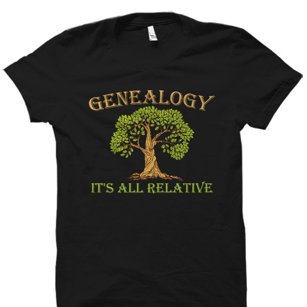 Genealogy Shirt. Genealogist Gift. Historian Shirt. Historian Gift. Ancestry Shirt. Ancestry Gift. Ancestry T-Shirt. Genealogy Gift #OS4015
