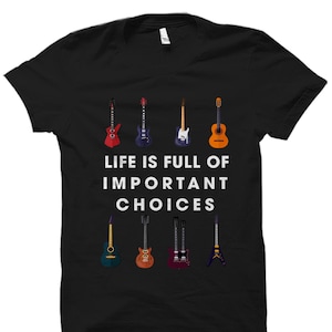 Guitar Shirt Guitar Player Gift Guitarist Gift Gift For Guitarist Guitar Shirts Guitar Gift Guitar T-Shirt Guitar Tee Music Shirt #OS5806