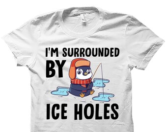 Eisfischen Shirt. Eisfischen Geschenk. Eisfischen Tshirt. Lustiges Eisfischen. Lustiges Angler Shirt. Winterangeln. Angeln Geschenke. #OS4968