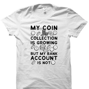 Münzsammler Shirt. Münzen Sammler Geschenk. Münzen sammeln. Coin Hobby Shirt. Numismatiker Geschenk. Münzsammler T-Shirt. Münzen sammeln #OS4973
