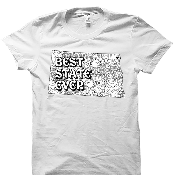 North Dakota Shirt. North Dakota Gift. ND Shirt. ND Gift. North Dakota T Shirt. North Dakota Pride. Home State Shirt. North Dakota #OS5171