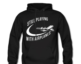 Hobby Pilot Hoodie. Pilot Sweater. Aviation Engineer Hoodie. Aircraft Mechanic Pullover. Airplane Hoodie. Airline Captain Hoodie #OH297