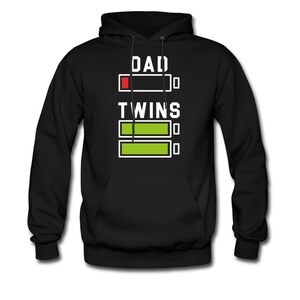 Funny Twins Dad Hoodie. Twins Dad Sweater. Twins Dad Sweatshirt. Twins Dad Pullover. Dad of Twins Hoodie. Dad of Twins Sweatshirt #OH284