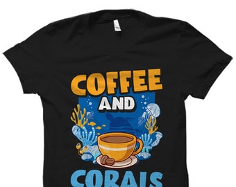 Korallen Shirt. Korallen Geschenk. Koralle Shirt. Koralle Geschenk. Aquarium T-Shirt. Riff Shirt. Aquarium Geschenk. Aquarium-Liebhaber-Shirt. Salzwasser #OS5987