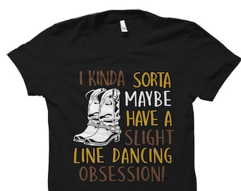 Linedance-tröja. Linedance-tröja. Western-tröja. Rolig linedance-tröja. Linedance-t-shirt. Linedance-present. Linedance-present #OS4321