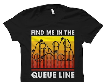 Amusement Park Shirt. Roller Coaster Shirt. Gift For Her. Roller Coaster Tee. Amusement Park Gift #OS4203