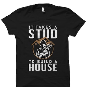 House Builder Shirt. House Builder Gift. House Construction. Construction Worker. Home Builder Gift. Contractor Gifts. Carpenter #OS4816