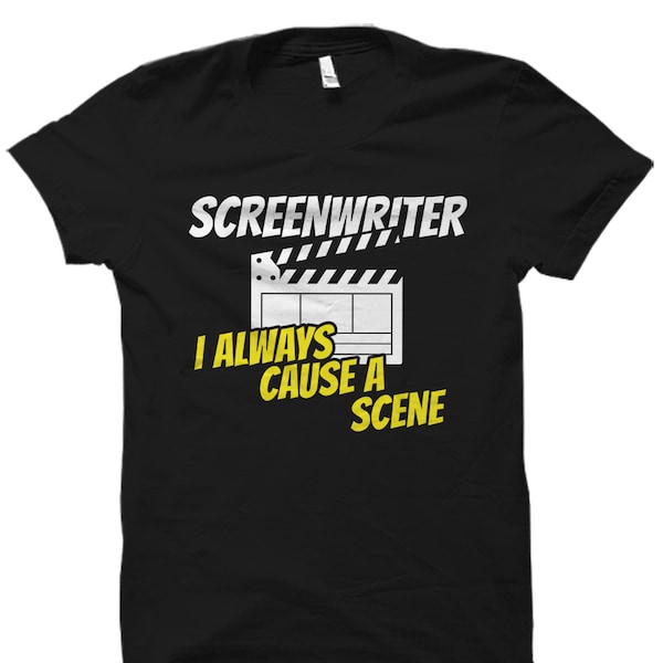 Screenwriter Shirt. Screenwriter Gift. Film Writer. Screenwriter T Shirt. Writer Gift. Novel Writer Shirt. Writing Shirt. Author #OS4819