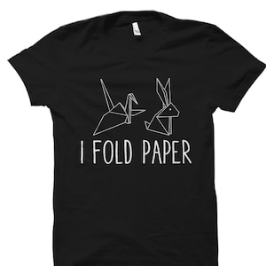 Origami Shirt. Origami Gift. Bird Shirt. Origami T-Shirt. Cute Origami Shirt. Japan Shirts. Gift For Him. Animal Lover Shirt Origami #OS4209