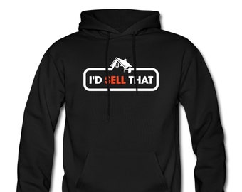 Real Estate Agent Hoodie. Real Estate Agent Clothing. Real Estate Agent Sweatshirt. Real Estate Agent Pullover. Real Estate Clothing #OH970