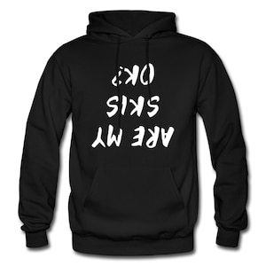Ski Hoodie. Ski Sweatshirt. Ski Pullover. Skier Clothing. Ski Sweater. Skier Sweater. Ski Clothing. Skier Pullover #OH799