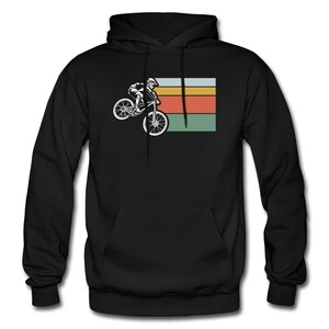 Mountain Biking Sweatshirt - Biker MTB Clothes Cycling Gifts For Men Personalised Add Your Own Text The Dirt
