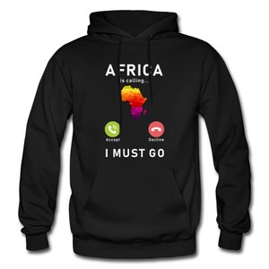 Africa Hoodie. African Clothing. African Hoodie. Africa Pullover. Africa Sweatshirt. African Pullover. African Sweater Africa Sweater #OH978
