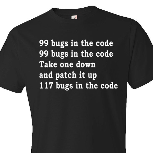 engineer gifts. engineer shirts. software engineer gifts. 99 bugs in the code gift for engineer shirt programmer gift for Coder Gift #OS83