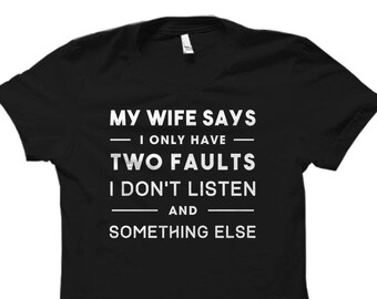 Funny Husband Shirt for Husband Gift for Husband Gifts Gift from Wife Marriage Shirt Wedding Shirt Wedding Gift Husband Shirts #OS846